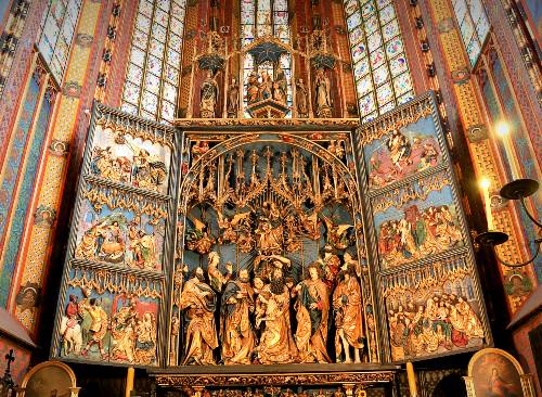 St. Mary's Basilica Krakow Altarpiece Veit Stoss