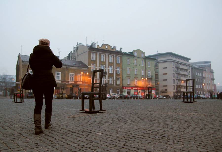 Podgorze Krakow Ghetto Heroes Square