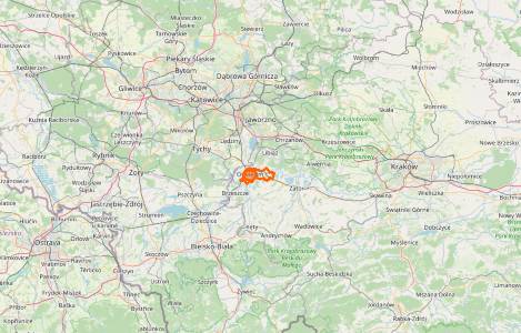 Auschwitz Oswiecim Map Poland Location