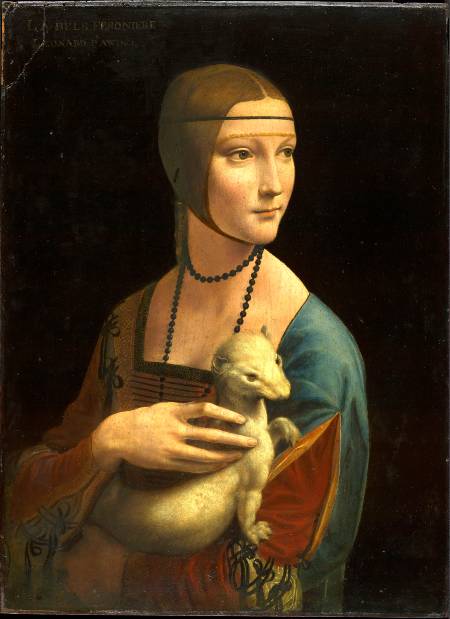 Lady Ermine Krakow Museum Leonardo Da Vinci