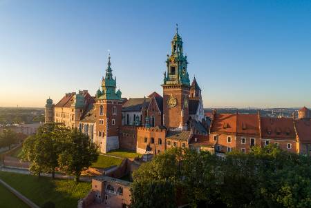 Wawel Castle Krakow Old Town