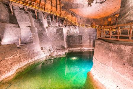 Wieliczka Salt Mines Krakow Underground Lake Brine