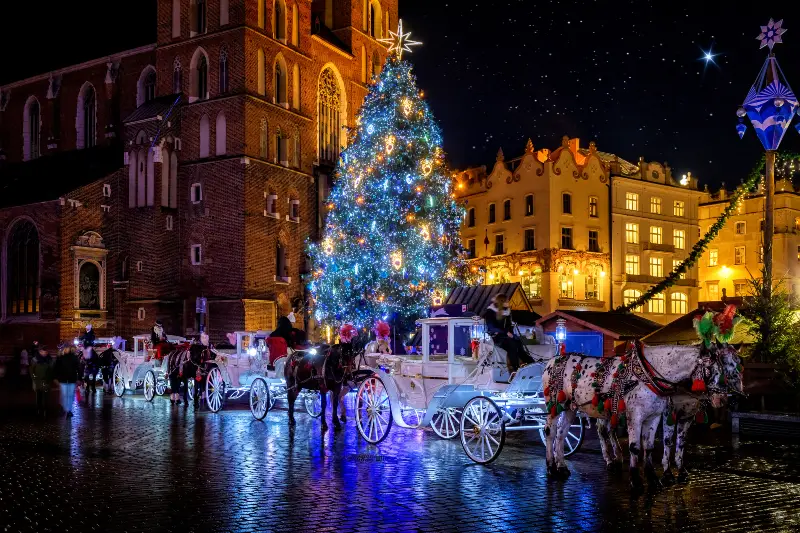 Christmas in Krakow Market Square