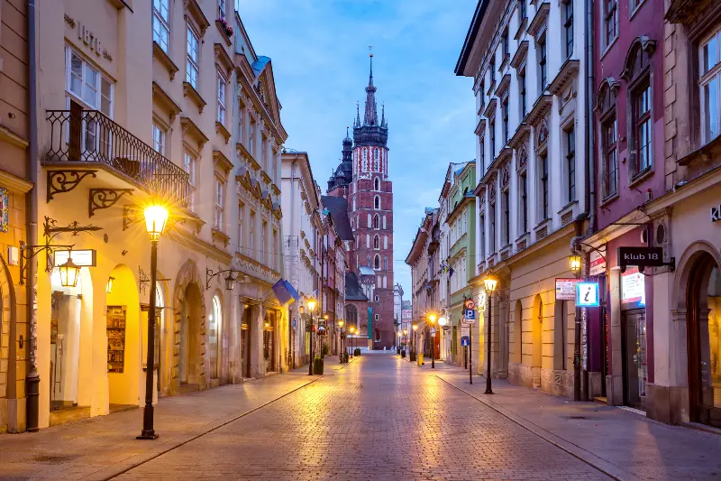 Ulica Floriańska Krakow