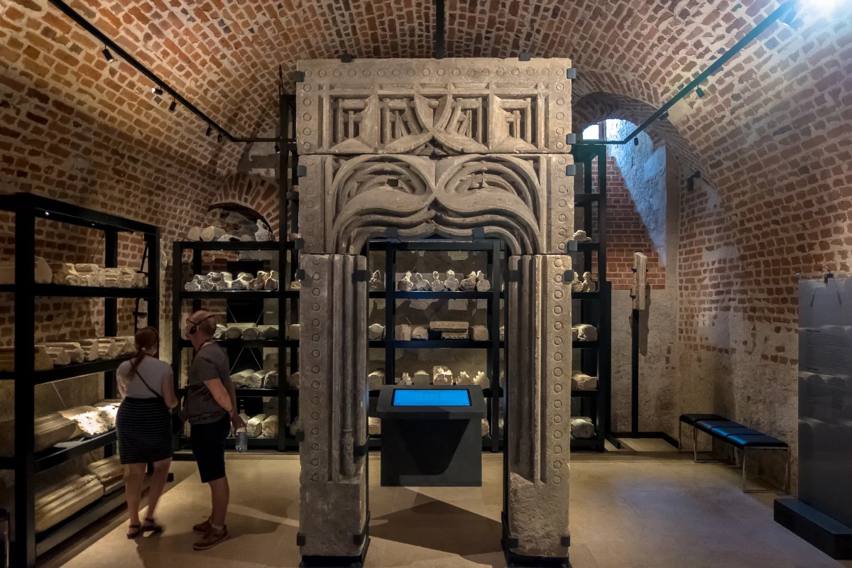 Wawel Castle Museum Lapidarium Krakow